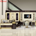 Attractive Modern Perfume Display Furniture Counter Design Table Display Perfume Kiosk for Shopping Mall